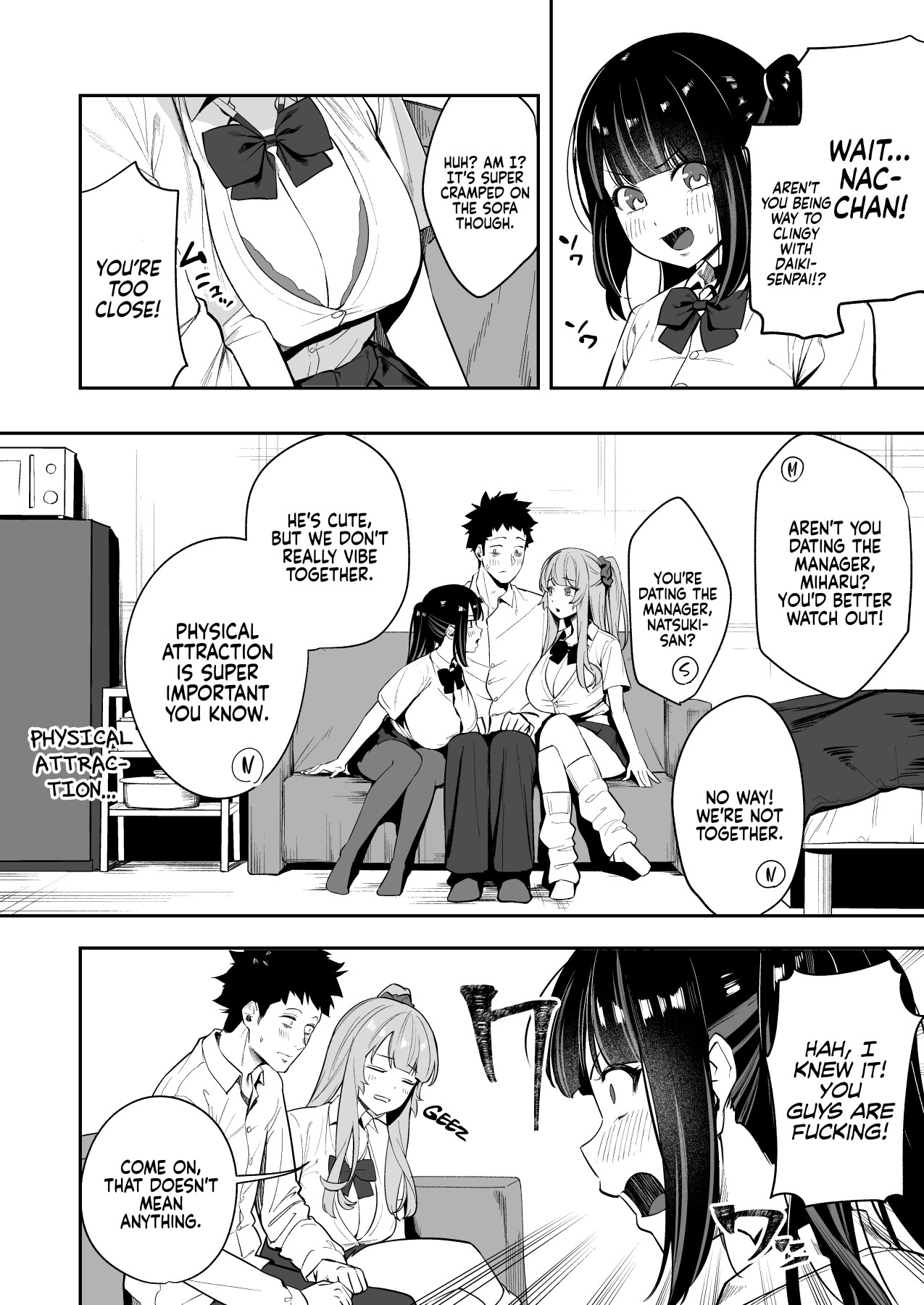 Hentai Manga Comic-Can we stay at your place tonight Senpai?-Read-9